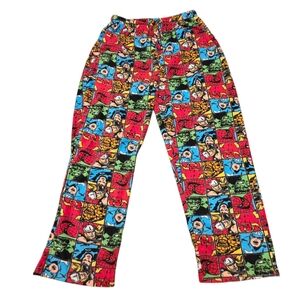 Marvel Comics Men's Fleece Pajama Bottoms Size XL